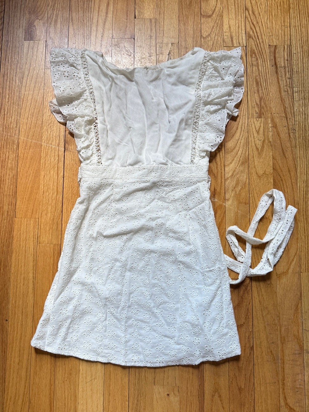 Sabo Skirt White Mini Dress